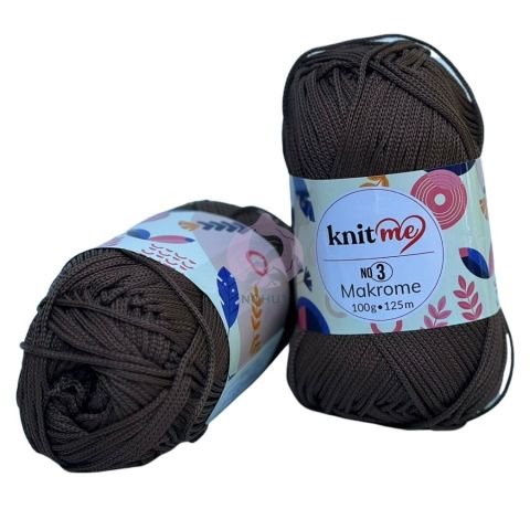 Knit Me Polyester Makrome No: 3mm 100gr 833