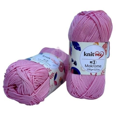 Knit Me Polyester Makrome No: 3mm 100gr 816