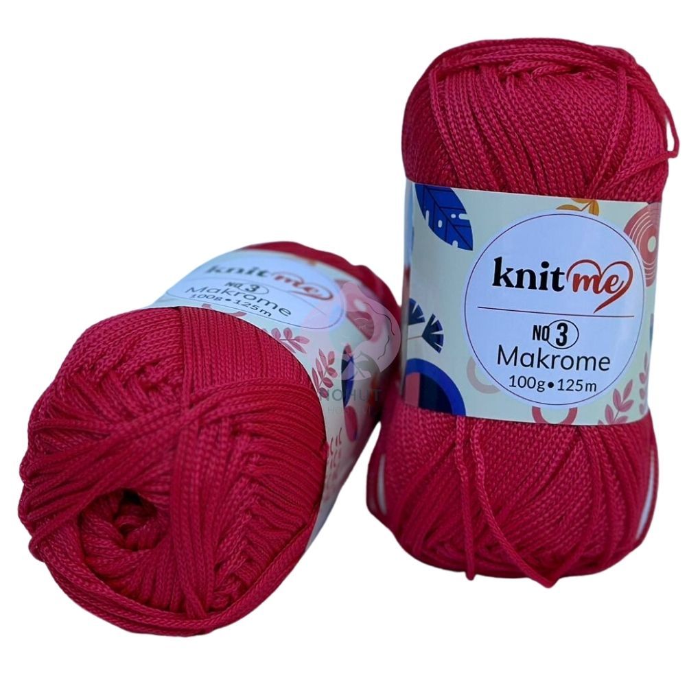Knit Me Polyester Makrome No: 3mm 100gr 819