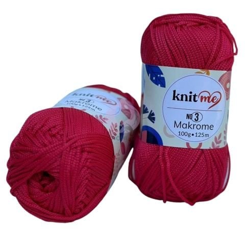 Knit Me Polyester Makrome No: 3mm 100gr 819