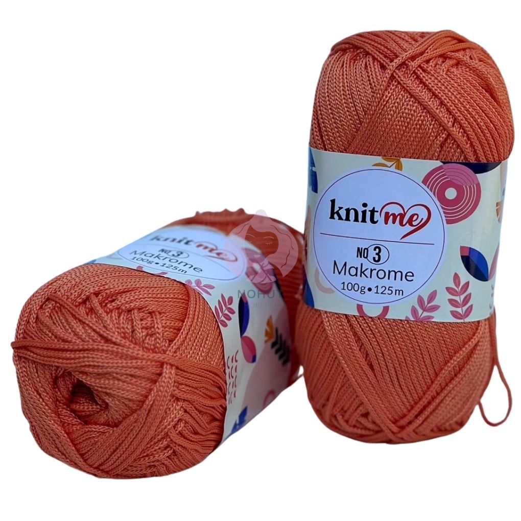 Knit Me Polyester Makrome No: 3mm 100gr 811