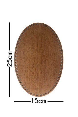 MDF Tabanlık Oval 25x15