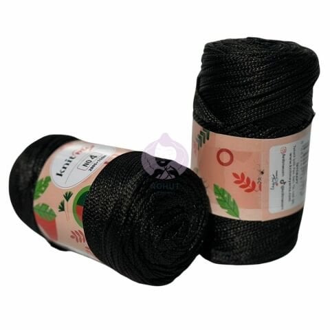 Knit Me PP Makrome No:4 200gr Siyah PP0121