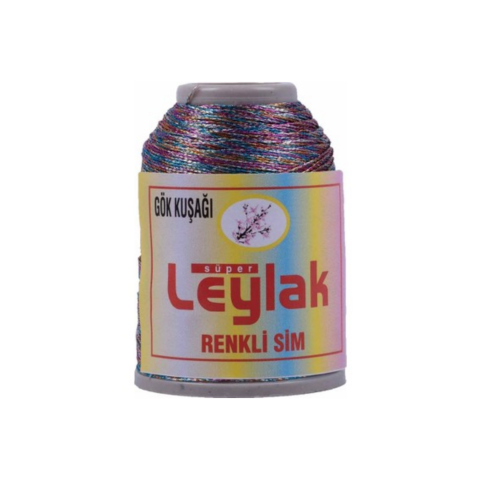 Leylak Nakış Simi 50gr Renkli