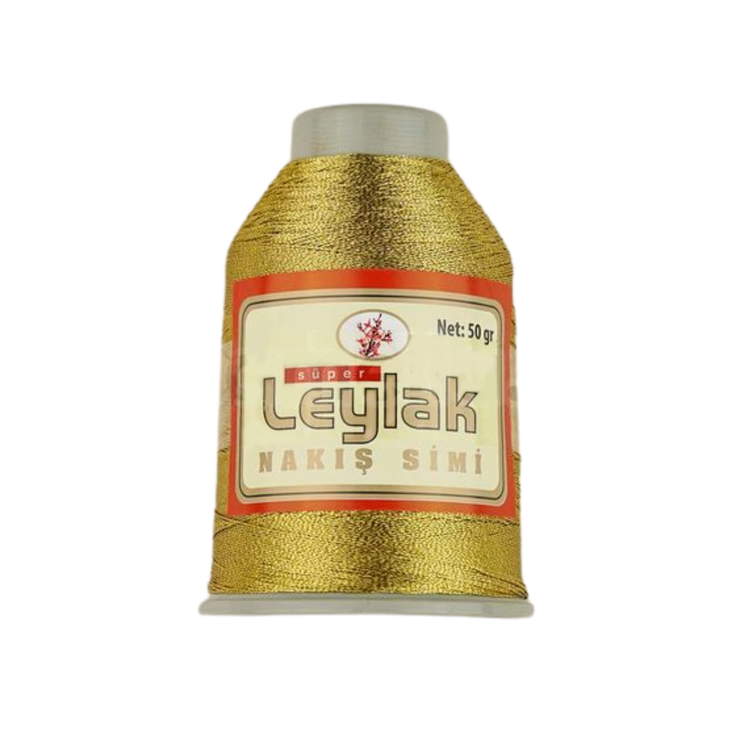 Leylak Nakış Simi 50gr Altın