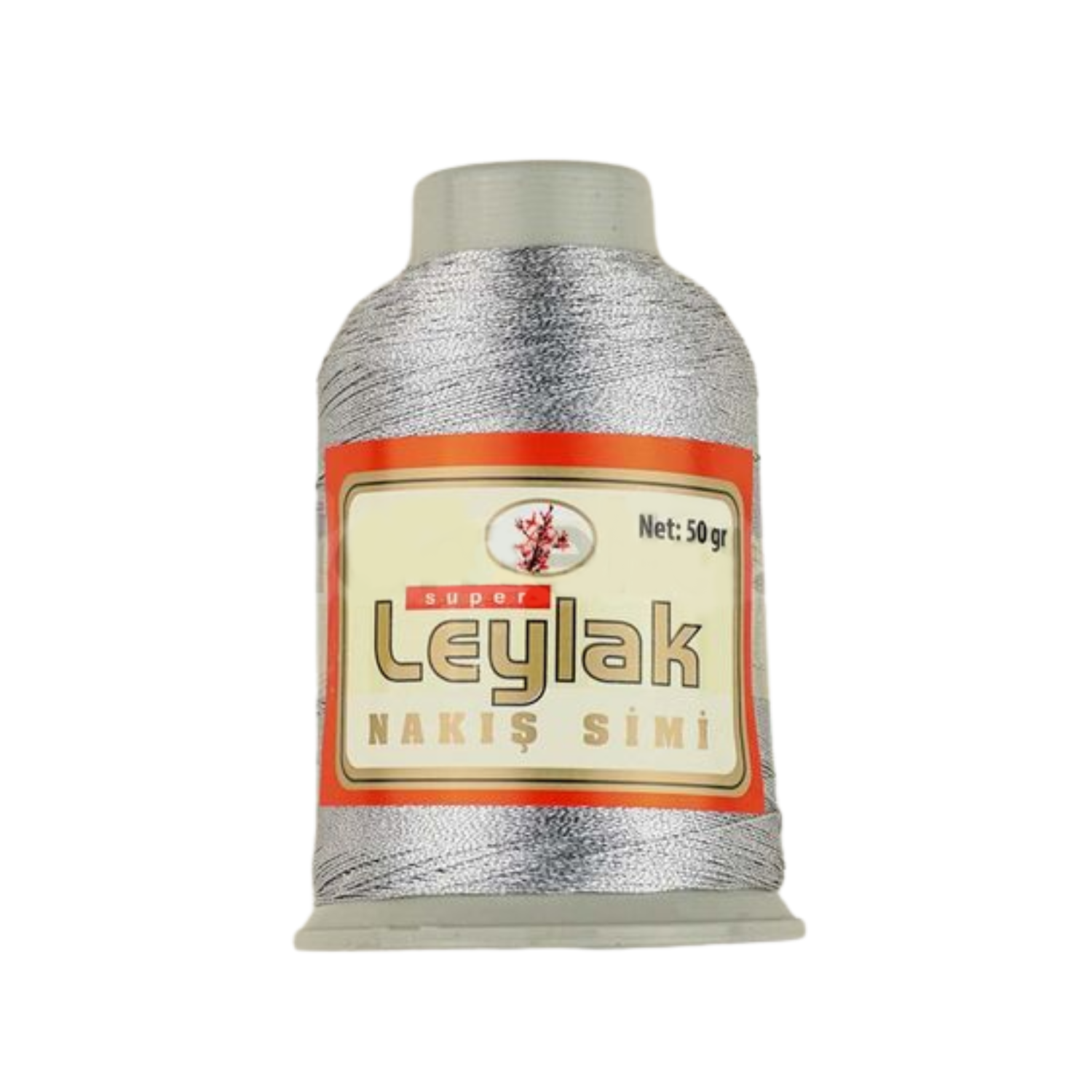 Leylak Nakış Simi 50gr Gümüş
