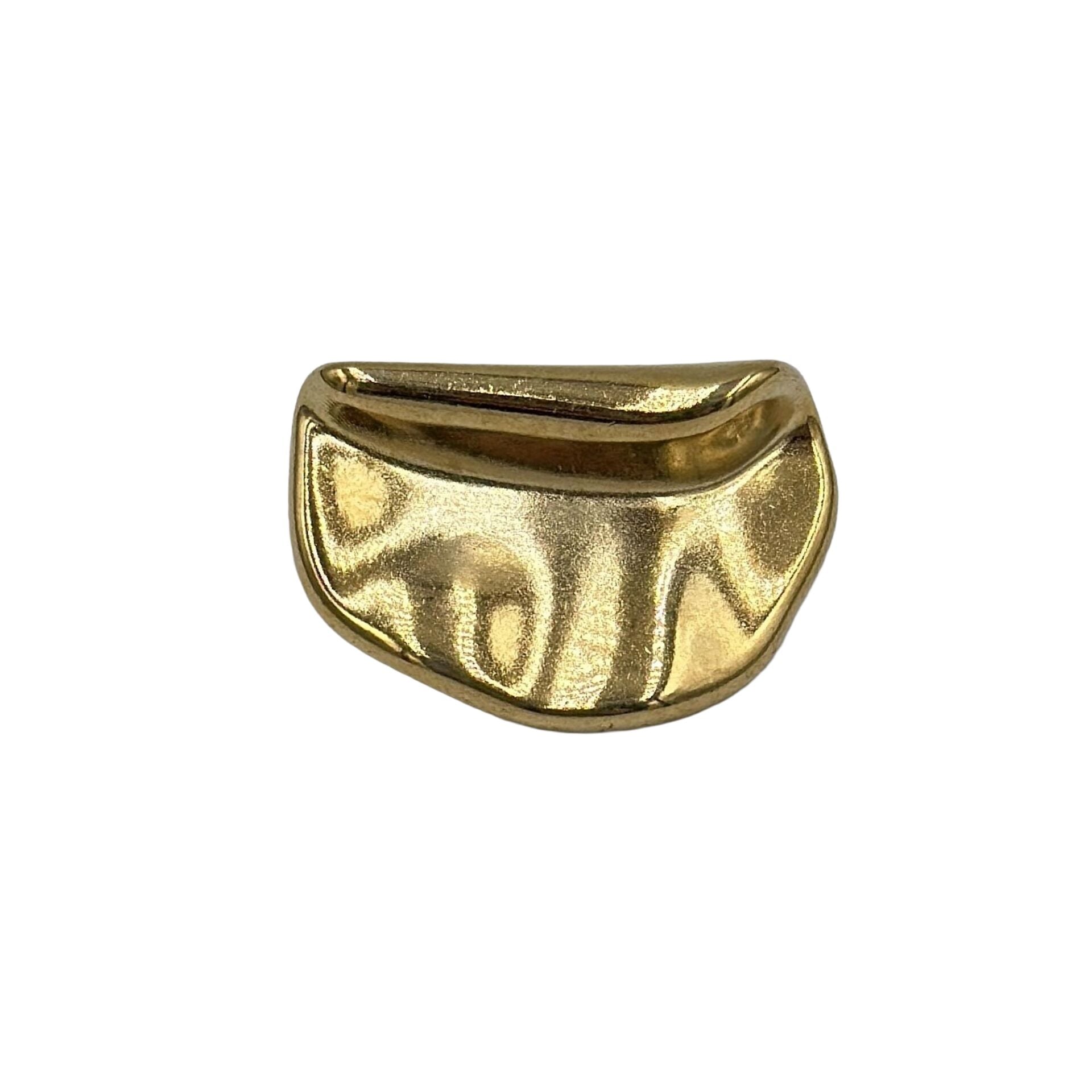 Metal Zara Model Düğme 3cm Kıvrık