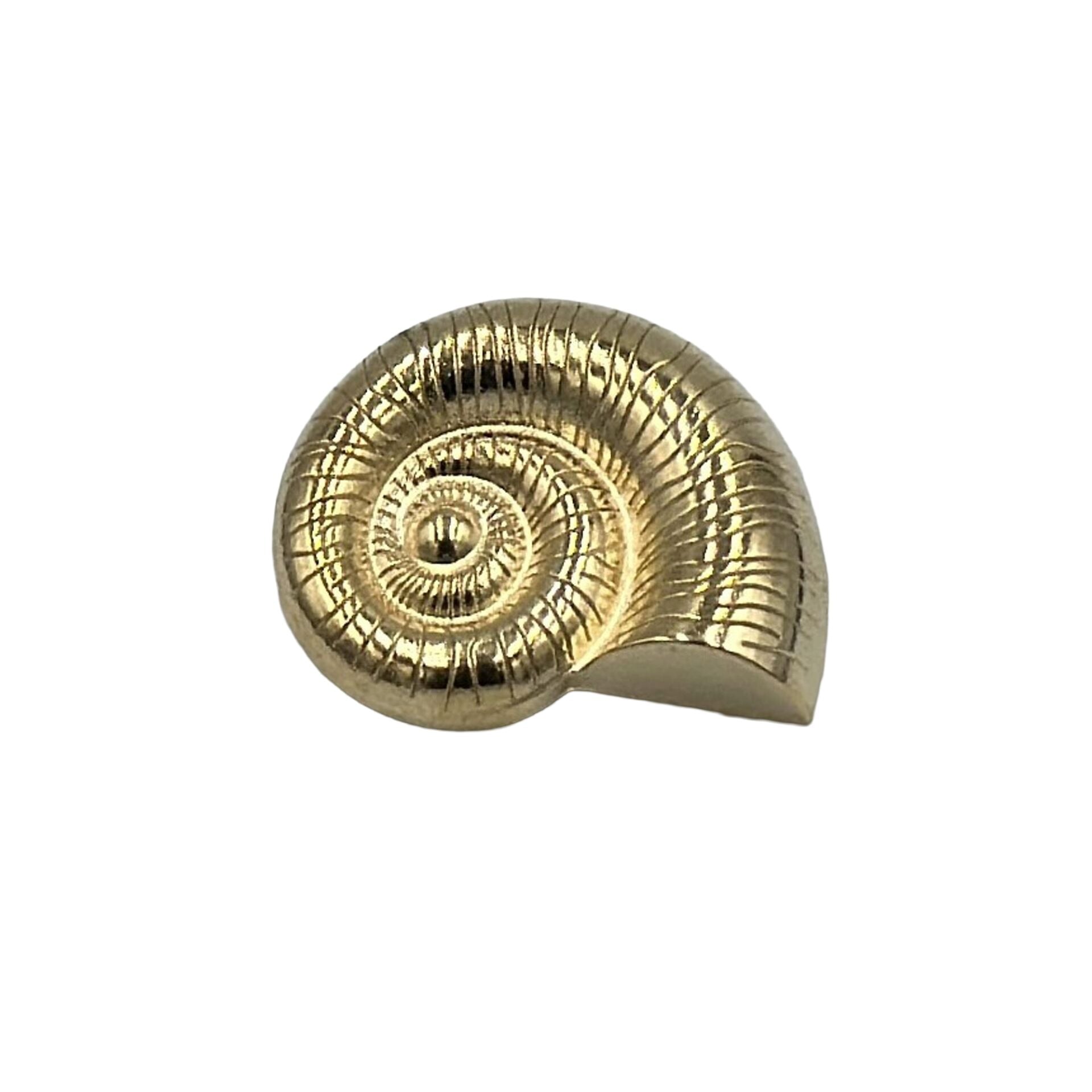 Metal Zara Model Düğme 3cm Deniz Kulağı