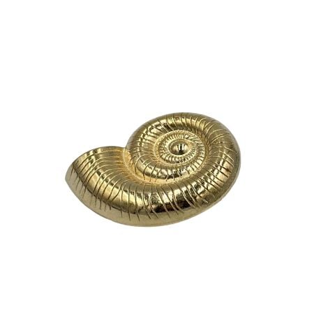 Metal Zara Model Düğme 3cm Deniz Kulağı