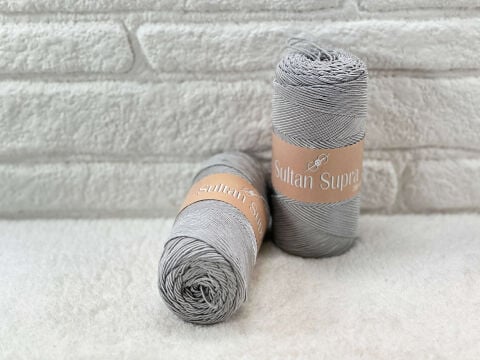 Sultan Supra İp 200gr Açık Gri 1018