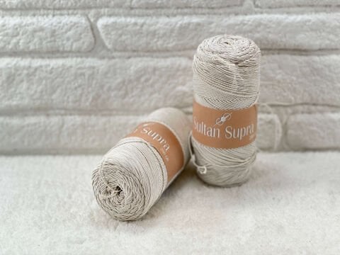 Sultan Supra İp 200gr Ekru 1001